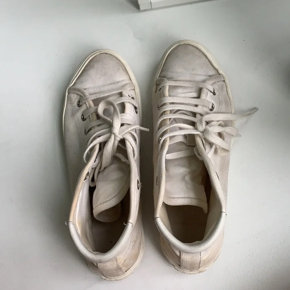 Saint Laurent Malibu Mid-Top Sneakers - Picture 4 of 7